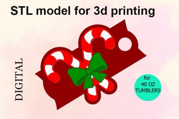 Candy Cane Bow 40 OZ Tumbler Stl File: A Practical Guide to Festive 3D Printing