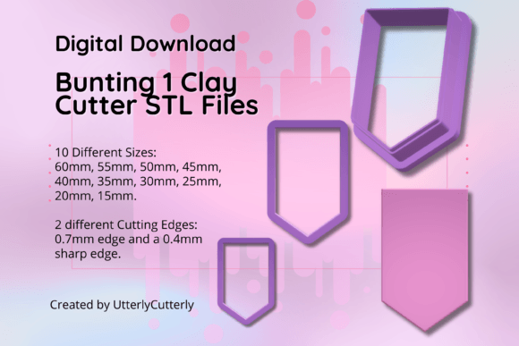 Discover Geometric Clay Cutter STL Files