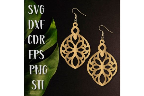 Explore Creative Earrings SVG and STL Files