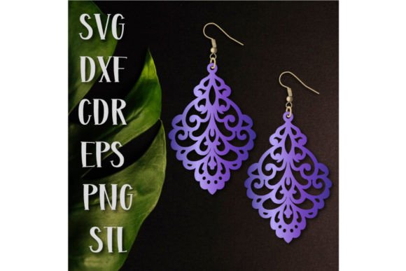 Explore the Versatility of 3D Earrings, SVG Earrings, and Laser Cut Jewelry