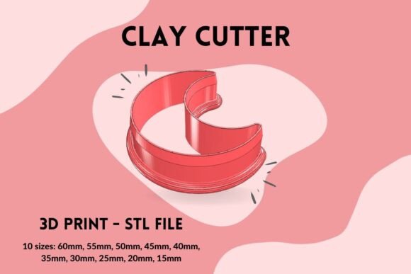 Moon Clay Cutter 3D Print STL Guide