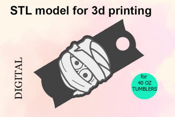 Optimizing the Halloween Mummy 40 OZ Tumbler STL File for Festive Fabrication and Customization