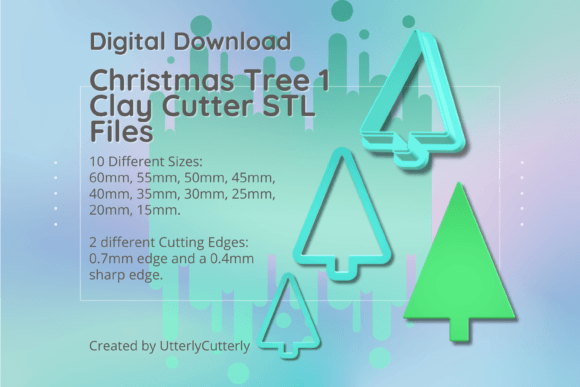 Unlock Your Creativity with the Clay Cutter STL File Christmas Tree- Mod